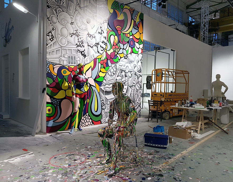 I Created This Giant Sketch