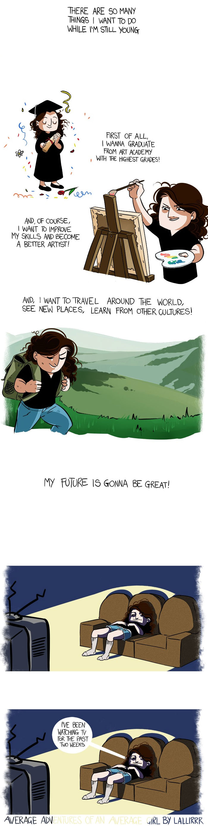 119 Hilariously Honest Comics Reveal What&#8217;s Is Like To Be An Average Girl