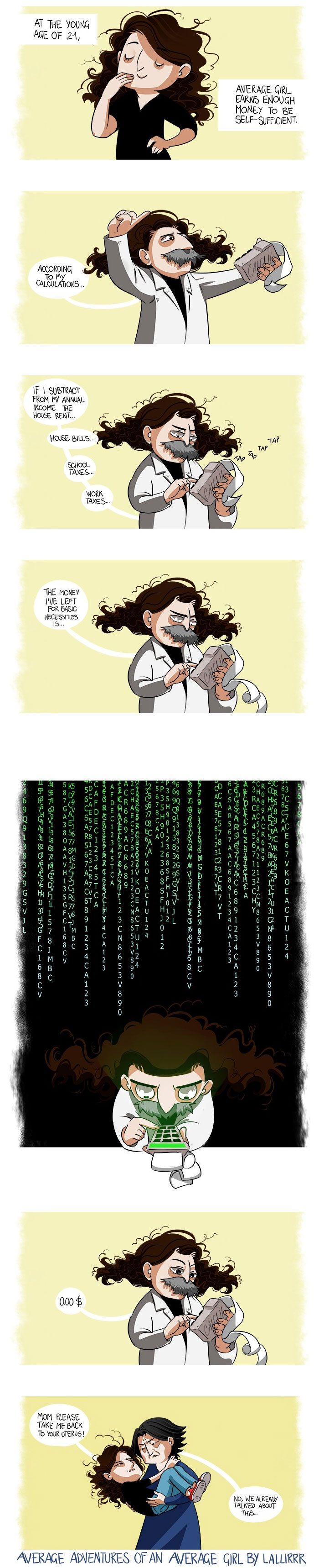 119 Hilariously Honest Comics Reveal What&#8217;s Is Like To Be An Average Girl