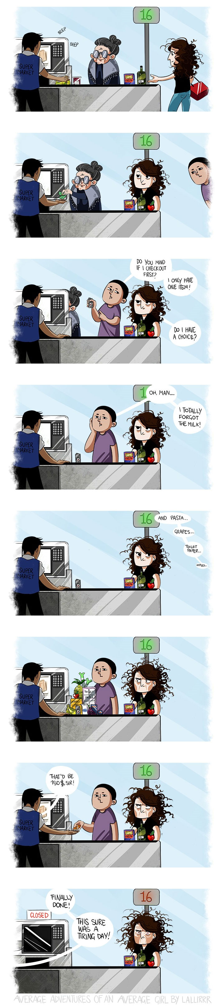 119 Hilariously Honest Comics Reveal What&#8217;s Is Like To Be An Average Girl