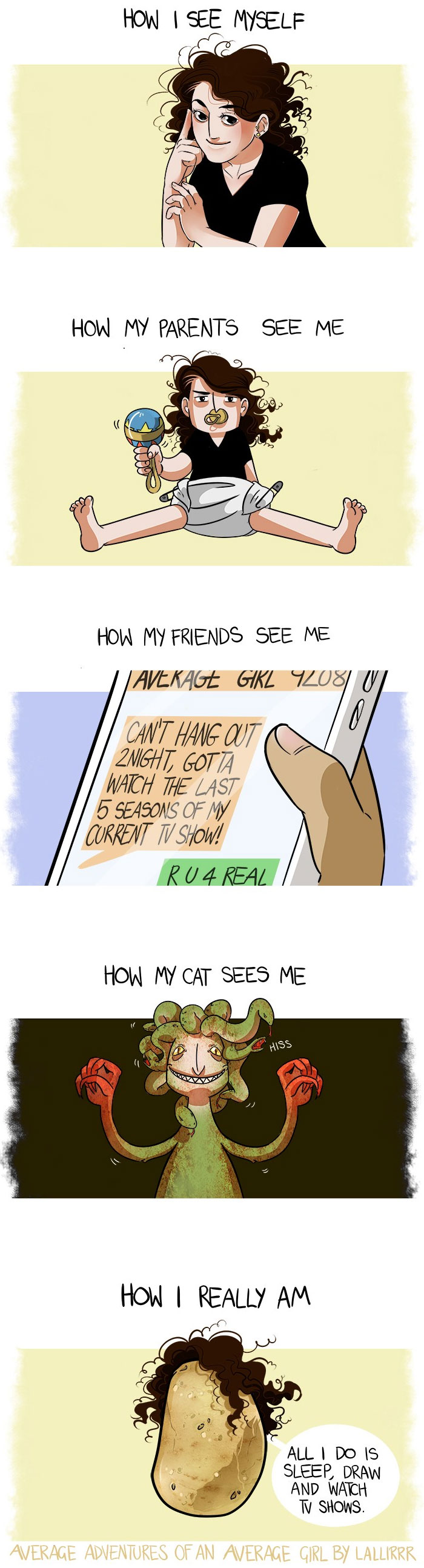 119 Hilariously Honest Comics Reveal What&#8217;s Is Like To Be An Average Girl