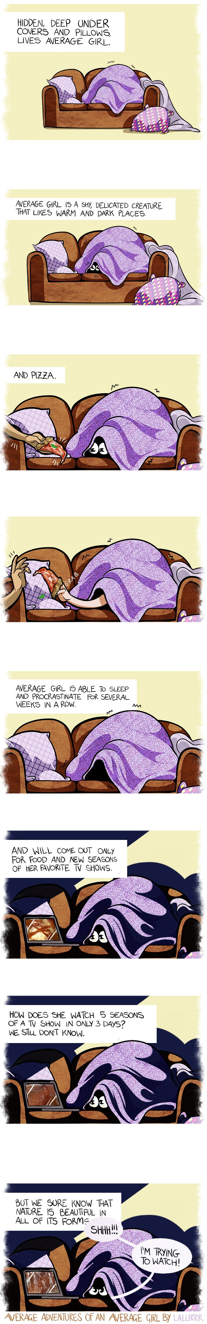 119 Hilariously Honest Comics Reveal What&#8217;s Is Like To Be An Average Girl