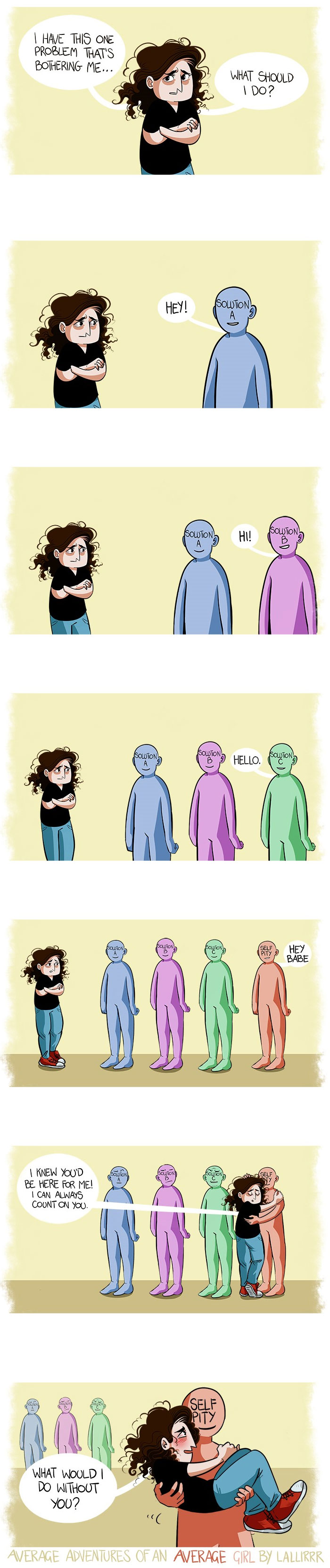 119 Hilariously Honest Comics Reveal What&#8217;s Is Like To Be An Average Girl