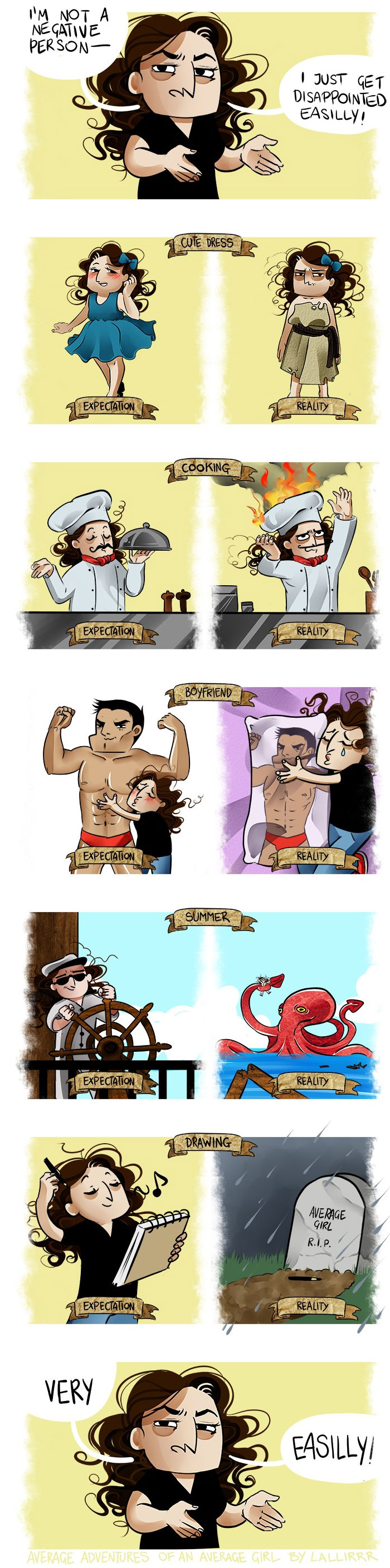 119 Hilariously Honest Comics Reveal What&#8217;s Is Like To Be An Average Girl