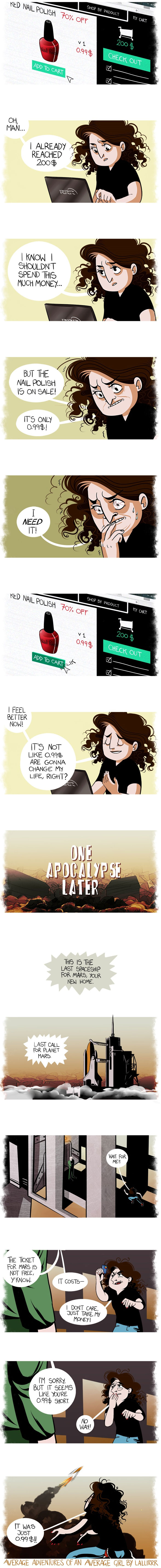 119 Hilariously Honest Comics Reveal What&#8217;s Is Like To Be An Average Girl