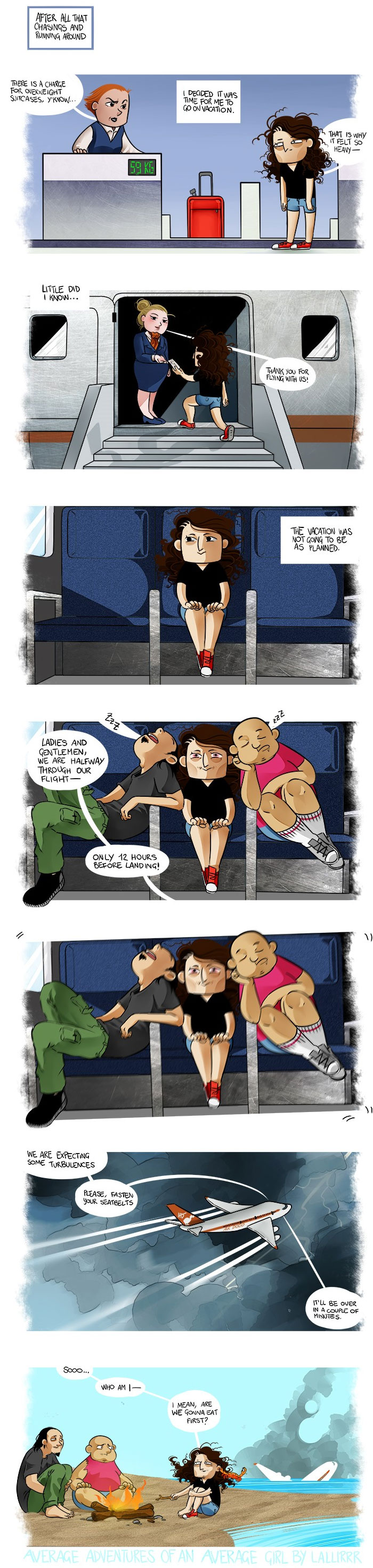 119 Hilariously Honest Comics Reveal What&#8217;s Is Like To Be An Average Girl