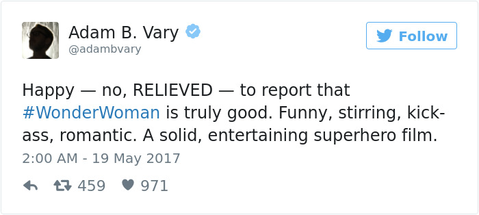 120 Of The Best Twitter Reactions To &#8216;Wonder Woman&#8217;