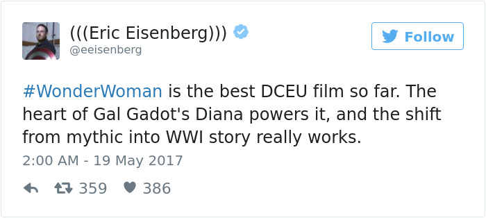 120 Of The Best Twitter Reactions To &#8216;Wonder Woman&#8217;