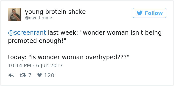 120 Of The Best Twitter Reactions To &#8216;Wonder Woman&#8217;