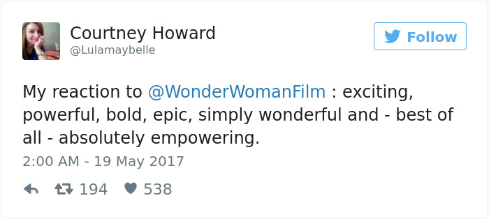 120 Of The Best Twitter Reactions To &#8216;Wonder Woman&#8217;