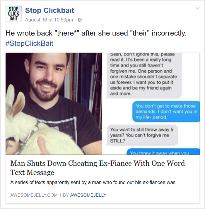 103 Times ‘Stop Clickbait’ Stopped Clickbait 103 Times ‘Stop Clickbait’ Stopped Clickbait