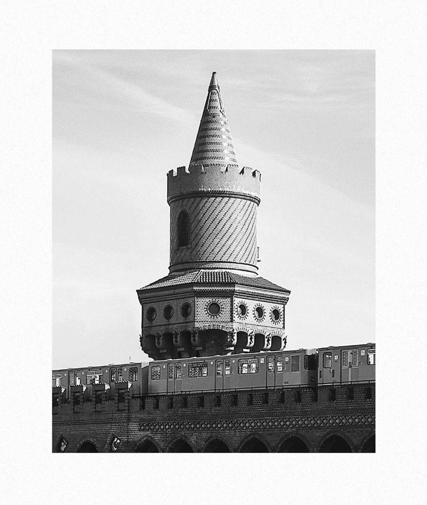 Cosmic Black &#038; White Photo Illustrations Of Architecture