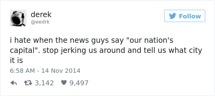 205 Funny Tweets By Derek