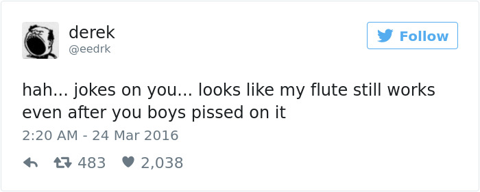 205 Funny Tweets By Derek