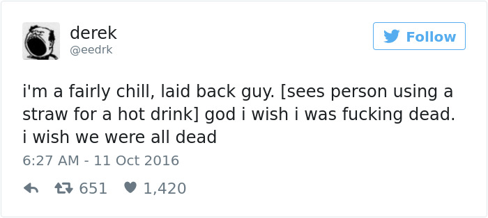 205 Funny Tweets By Derek