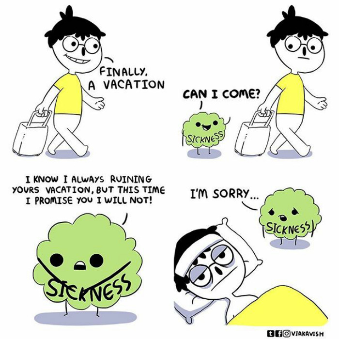 47 Comics About The Sad Realities Of Life By Viakavish