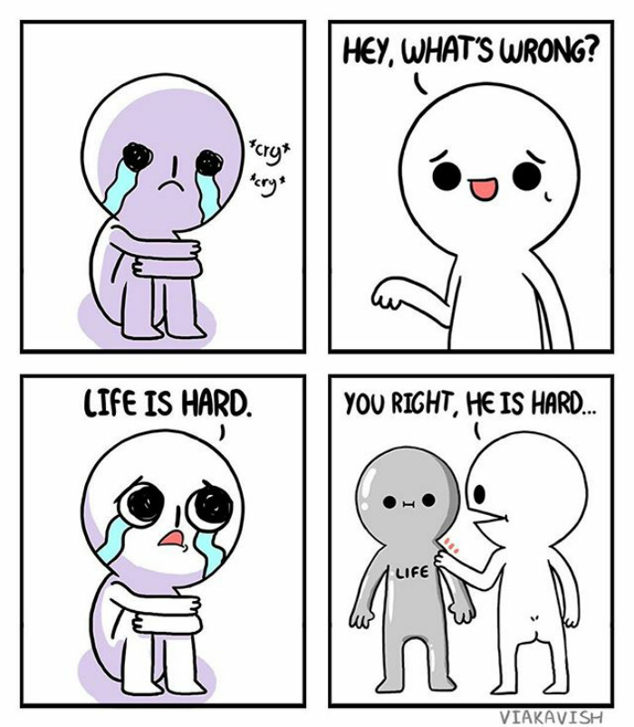 47 Comics About The Sad Realities Of Life By Viakavish