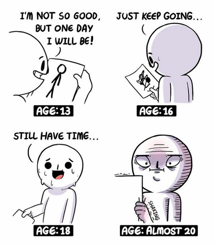 47 Comics About The Sad Realities Of Life By Viakavish