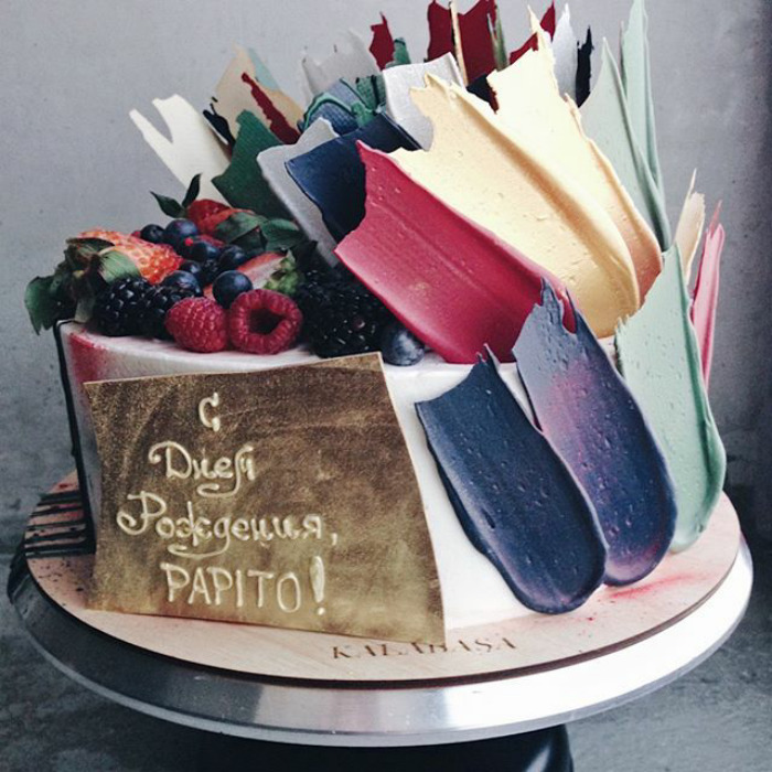 ‘Brushstroke’ Cakes From Russia Are Taking Over Instagram ‘Brushstroke’ Cakes From Russia Are Taking Over Instagram