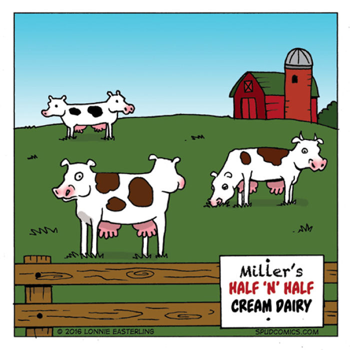 58 Funny Comic Strips By Spud Comics