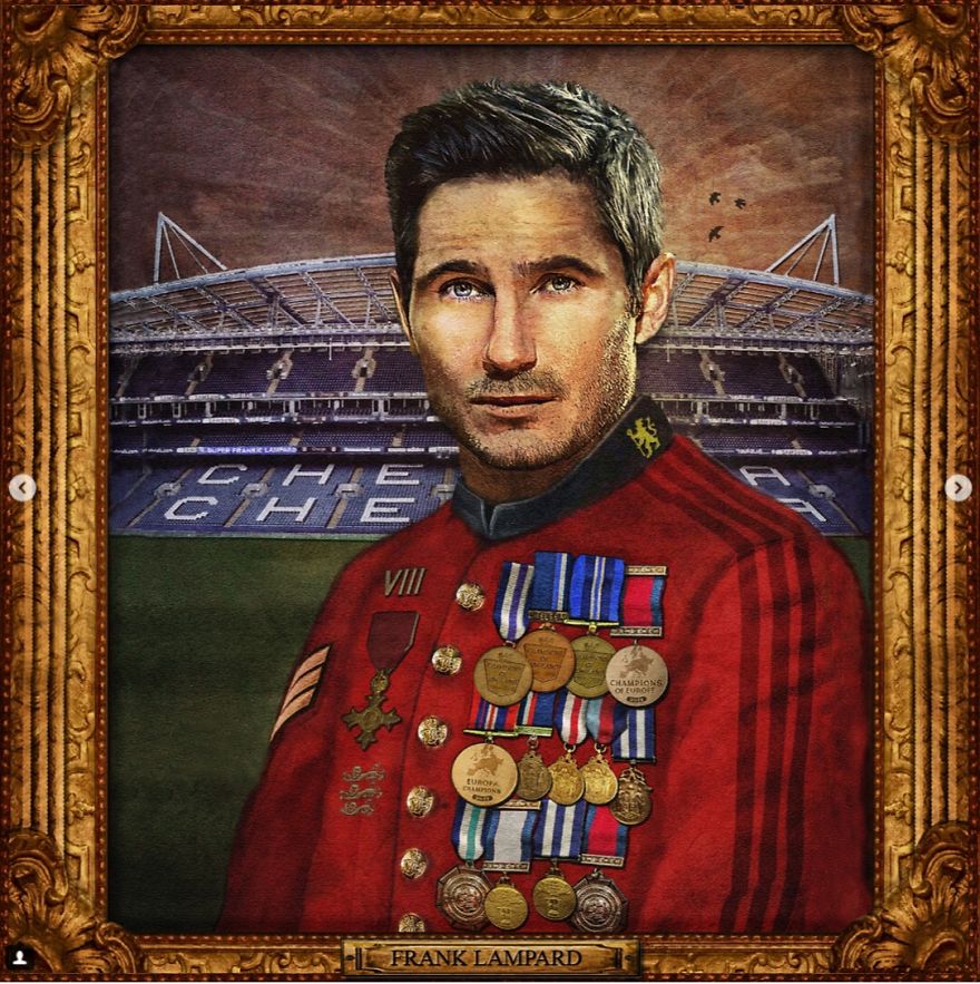 Artist Turns Chelsea Players Into Emperors