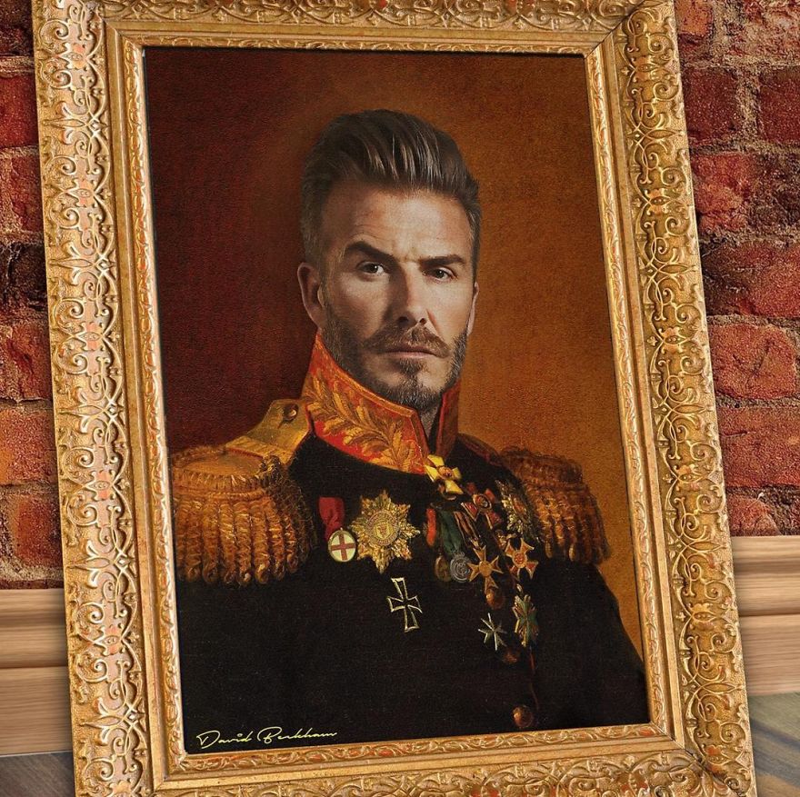 Artist Turns Chelsea Players Into Emperors