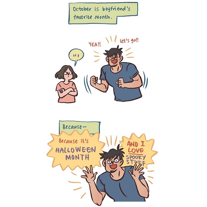 Malaysian Artist Draws Her Life With Her Tall, Geeky Husband, And It’s Too Relatable (32 Pics)