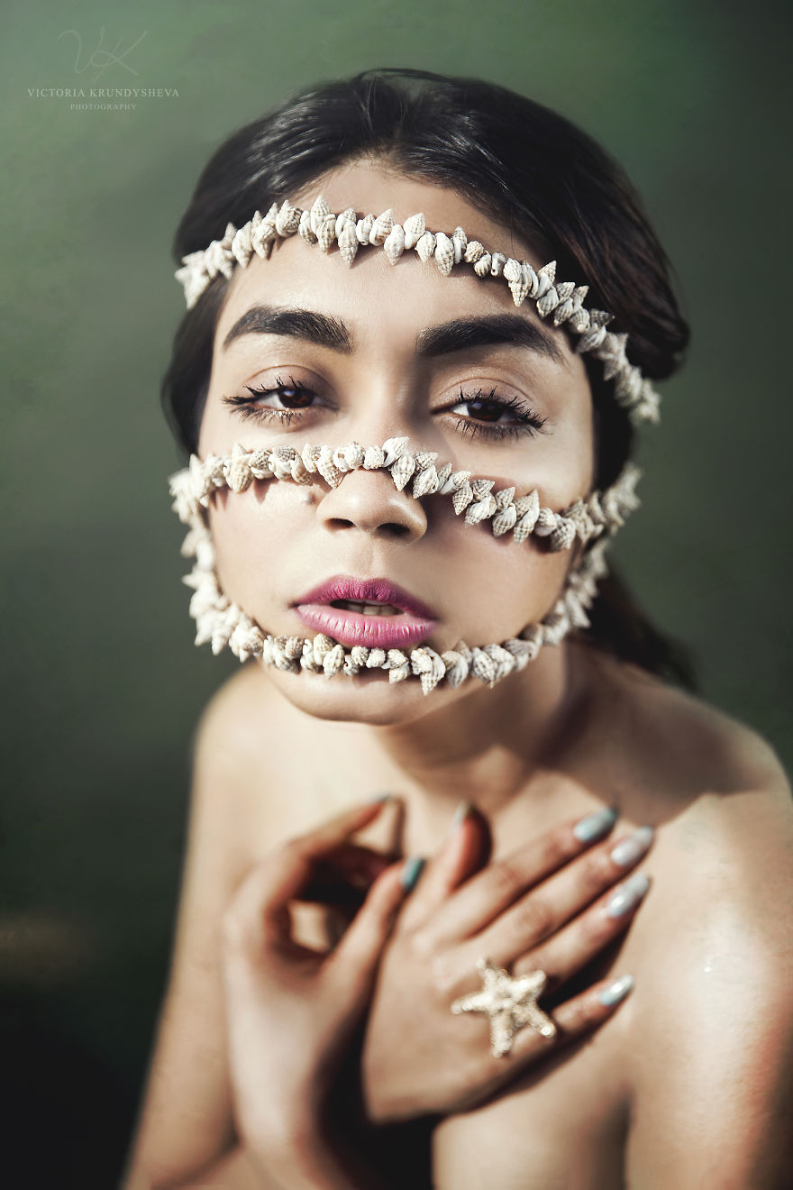 I Photographed Disney&#8217;s Little Mermaid To Address An Issue Of How Girl Children A Being Raised