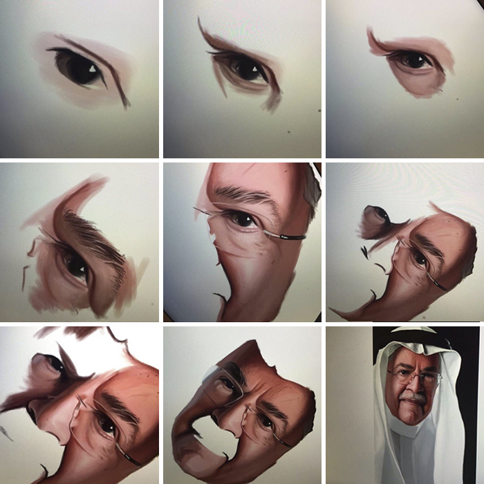 Artist Proves That Disability Is Not A Limit By Creating These Realistic Paintings