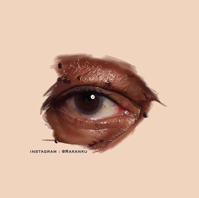 Artist Proves That Disability Is Not A Limit By Creating These Realistic Paintings