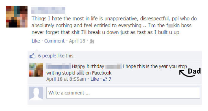 64 Times Parents Destroyed Their Kids On Facebook 64 Times Parents Destroyed Their Kids On Facebook