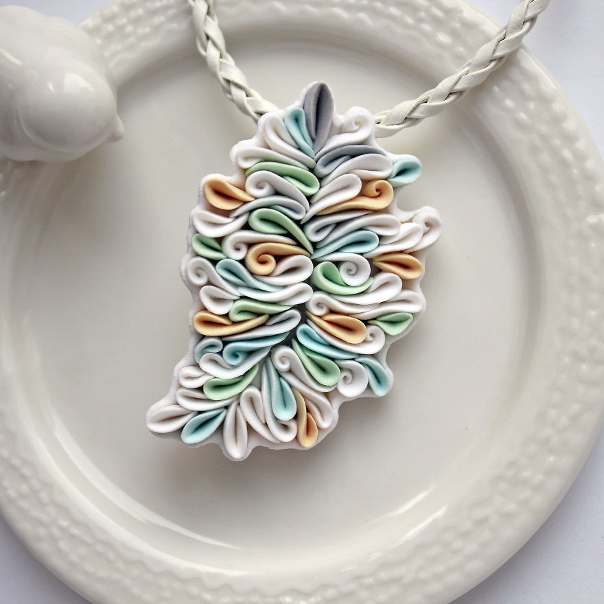 I Make Jewelry From Polymer Clay In Unusual Style I Make Jewelry From Polymer Clay In Unusual Style