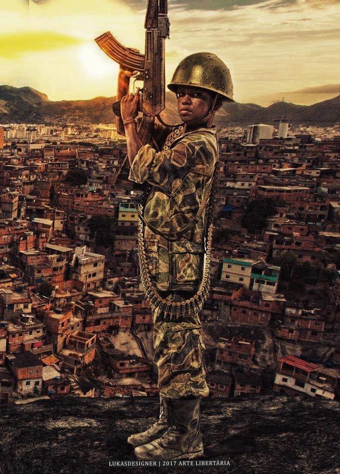 Brazilian Artist Makes Art With The Reality Of Children In The Favelas Brazilian Artist Makes Art With The Reality Of Children In The Favelas