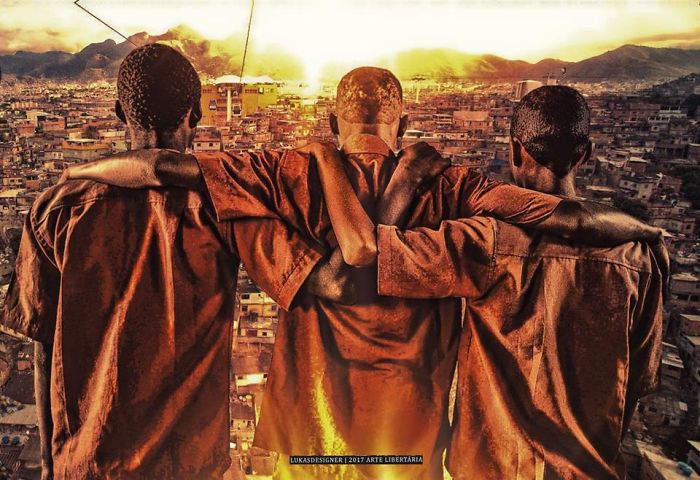 Brazilian Artist Makes Art With The Reality Of Children In The Favelas Brazilian Artist Makes Art With The Reality Of Children In The Favelas