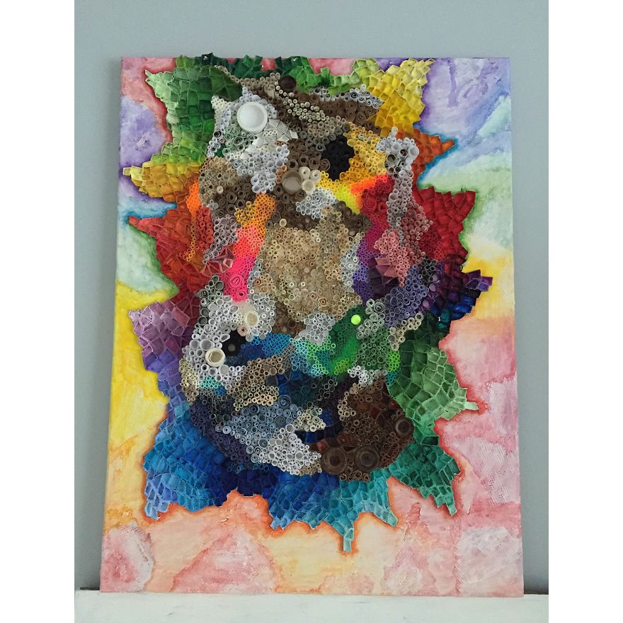 Instead Of Throwing Away Things, I Decided To Make Art Instead Of Throwing Away Things, I Decided To Make Art