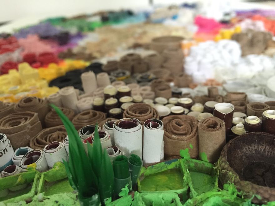 Instead Of Throwing Away Things, I Decided To Make Art Instead Of Throwing Away Things, I Decided To Make Art