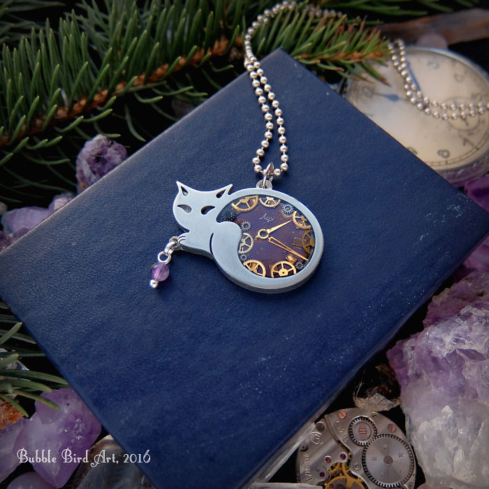 This Ukrainian Artist Creates Animal-Inspired Steampunk Jewelry