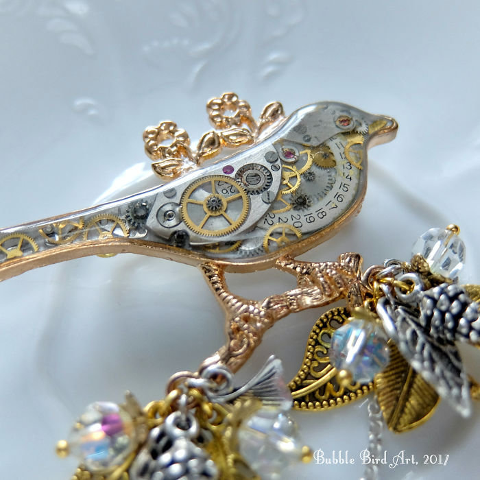 This Ukrainian Artist Creates Animal-Inspired Steampunk Jewelry
