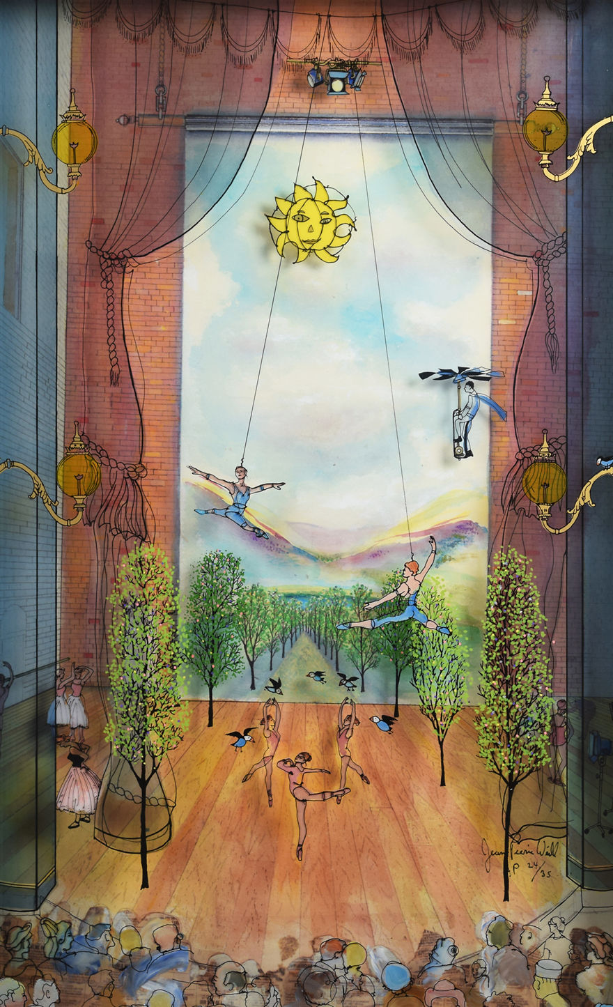 I Use Innovative Technique Of Painting On Glass… In 3D