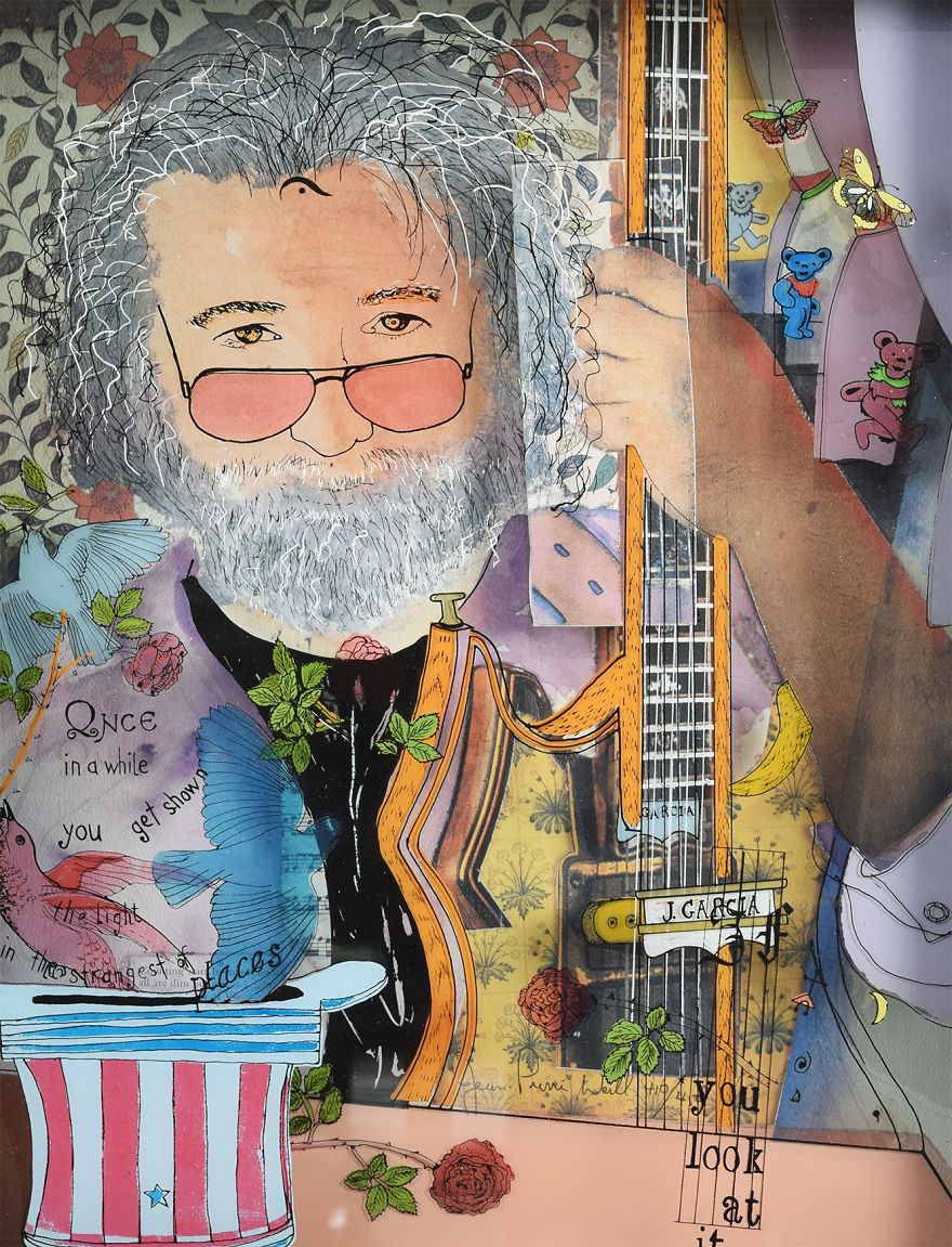 I Use Innovative Technique Of Painting On Glass… In 3D