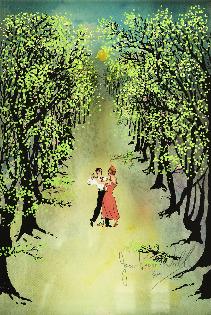 I Use Innovative Technique Of Painting On Glass… In 3D