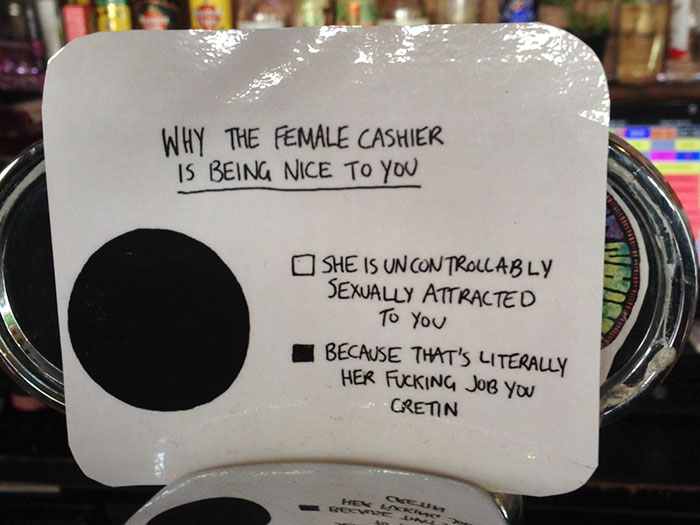 Bar Puts Up A Brilliant Sign To Stop Female Workers From Being Harassed