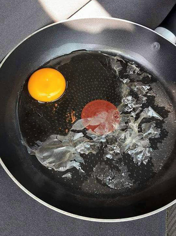 Guy Leaves Egg In Car During Hot Day To Show Why You Should Never Leave Your Dog There