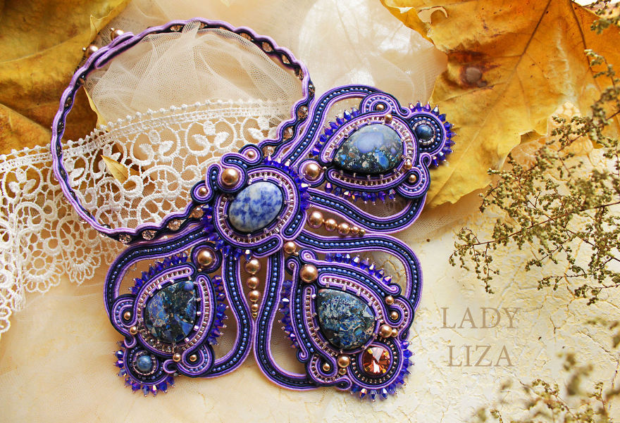 23 Stunning Handmade Soutache Pieces Of Jewelry By Lady-Liza