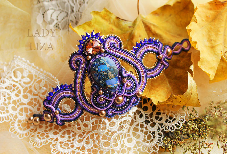 23 Stunning Handmade Soutache Pieces Of Jewelry By Lady-Liza