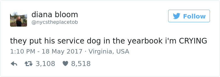 School Includes Teen’s Dog In Yearbook, And That’s No Accident School Includes Teen’s Dog In Yearbook, And That’s No Accident