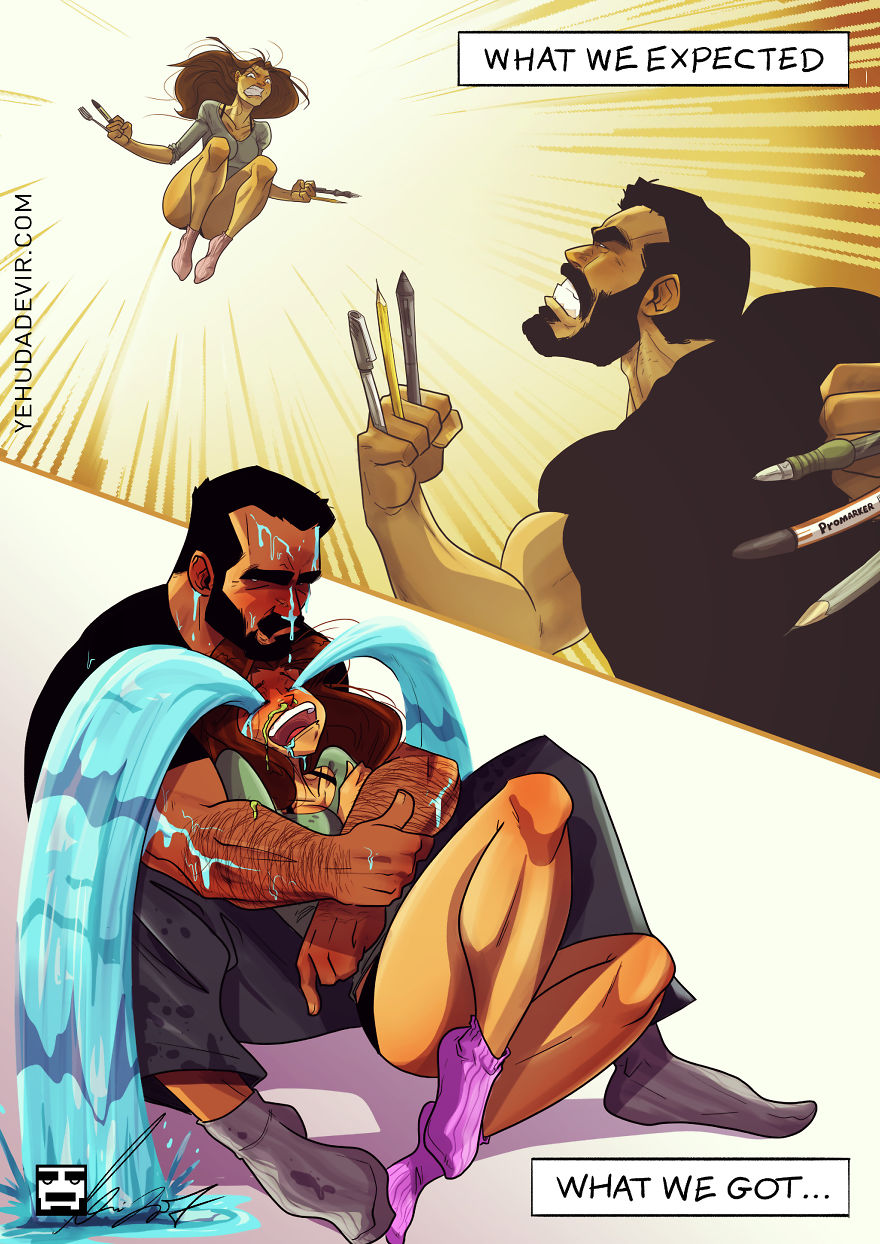 Artist Illustrates Everyday Life With His Wife In 34 Comics Artist Illustrates Everyday Life With His Wife In 34 Comics
