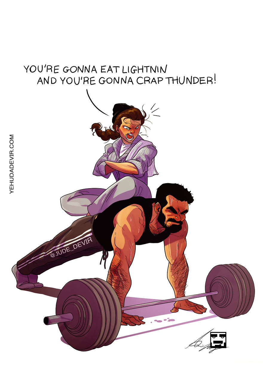 Artist Illustrates Everyday Life With His Wife In 34 Comics Artist Illustrates Everyday Life With His Wife In 34 Comics