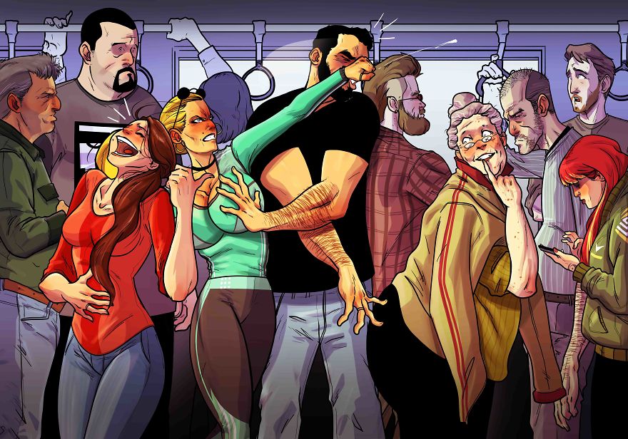 Artist Illustrates Everyday Life With His Wife In 34 Comics Artist Illustrates Everyday Life With His Wife In 34 Comics