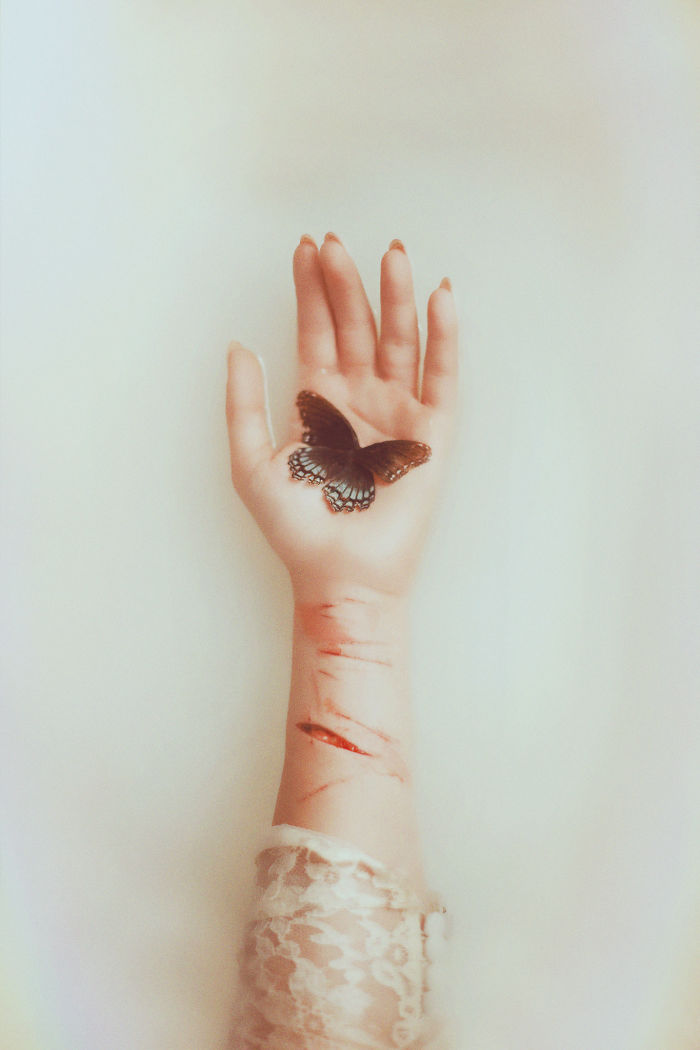 I Contracted Spinal Viral Meningitis After A Photoshoot In A Swamp, And This Art Series Capture My Battle Against It (NSFW)